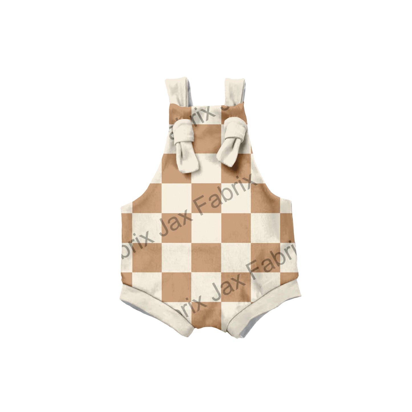 Check Overalls ( pant length option in listing)