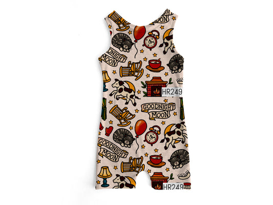 Tattoo goodnight moon Ollie romper