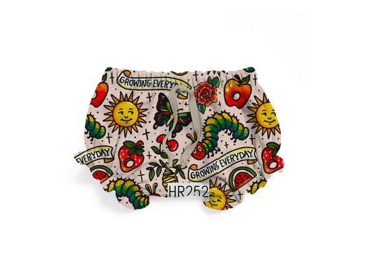 Tattoo Hungry caterpillars Ruffle shorties