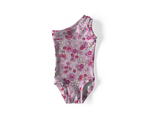 Flower heart One shoulder Leo