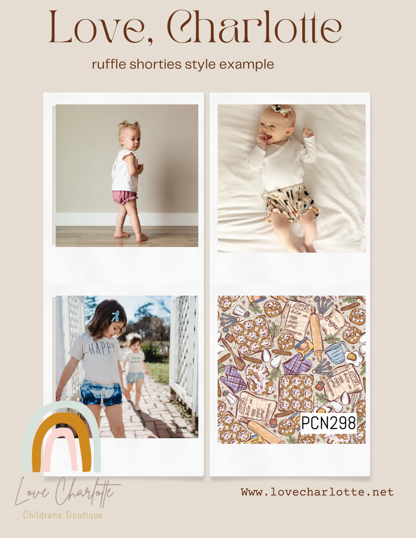 Bake stand  Ruffle shorties