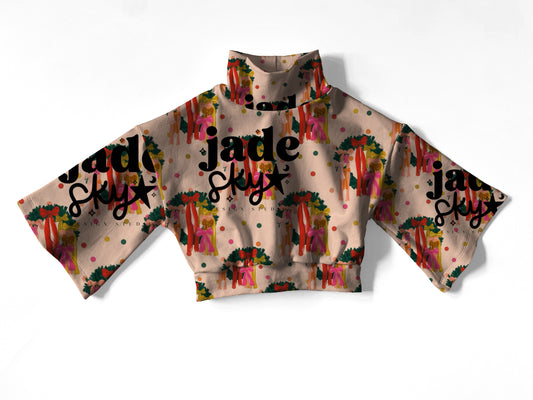 Wreath Mock top