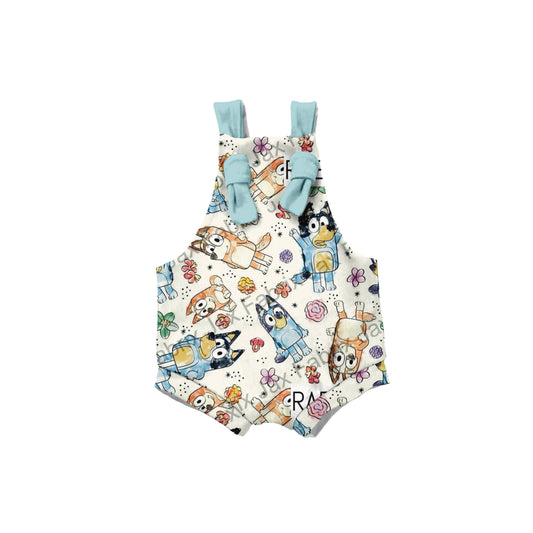 Sketch dogs Overalls ( pant length option in listing)