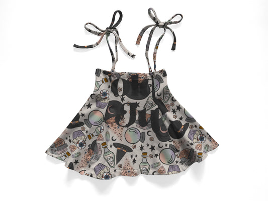 Witches brew  tie skirt