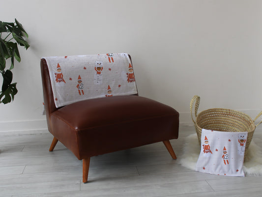 Classic elf Playmat, swaddle, and blanket