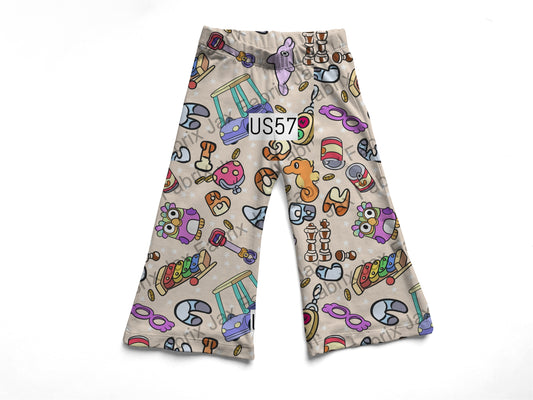Dog toy Wide leg pants