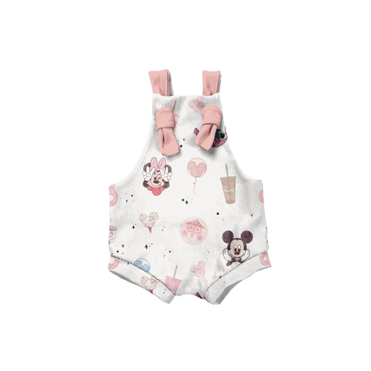 Palls in pink Overalls