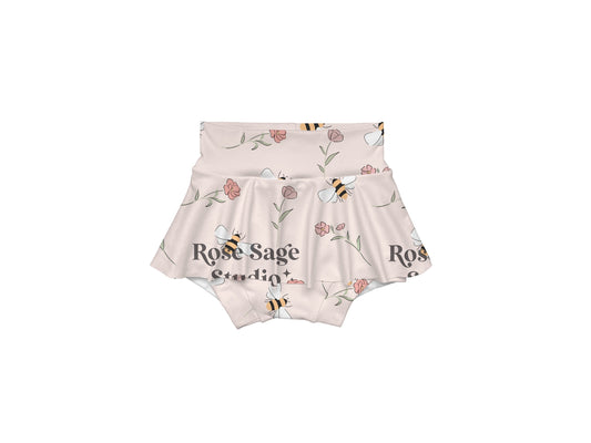 Little bees Skirted bummie