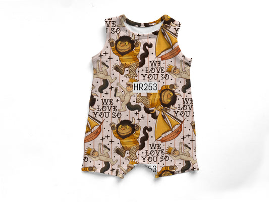 Wild things Tank romper