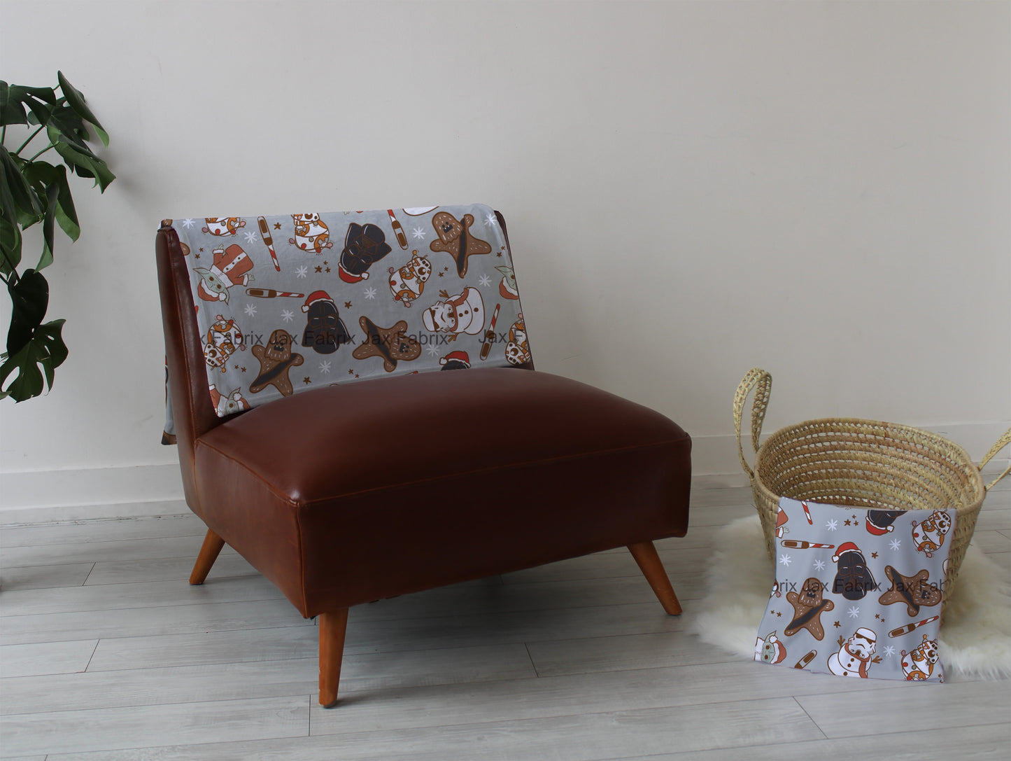 Space Christmas Playmat, swaddle, and blanket