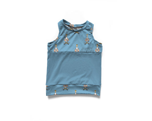 Skater goose Boy tank