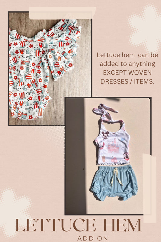 Lettuce hem add on