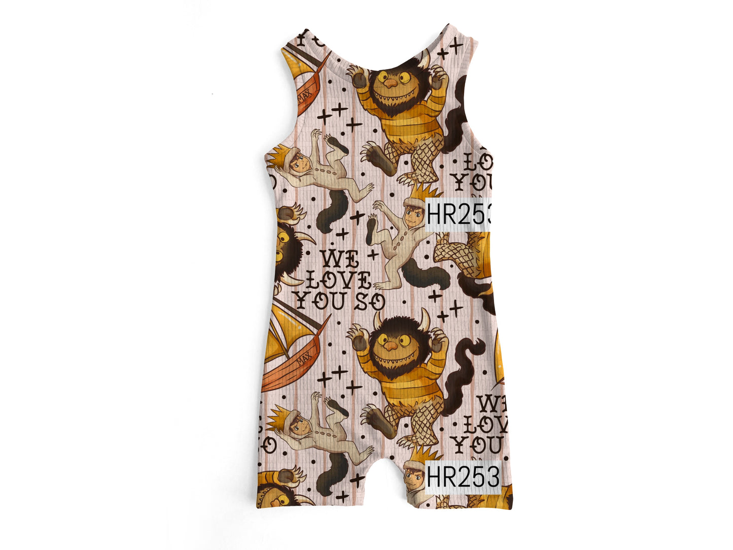 Wild things  Ollie romper