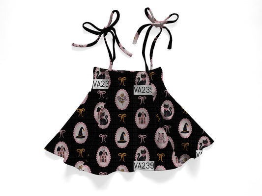 Cute witch tie skirt
