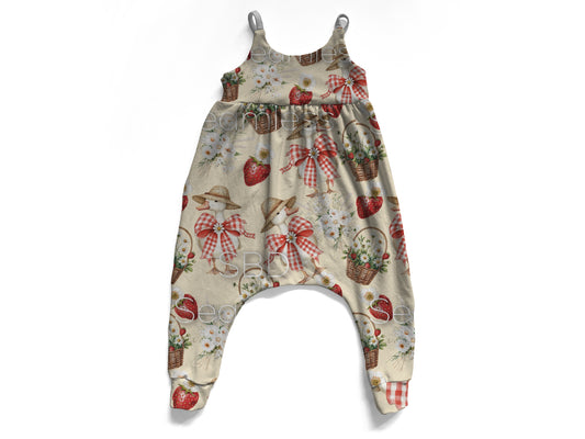 Strawberry goose  og romper