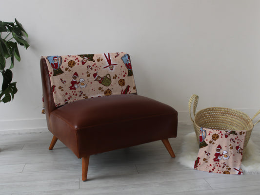 Crazy elf Playmat, swaddle, and blanket