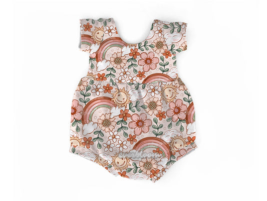 Happy bubble romper