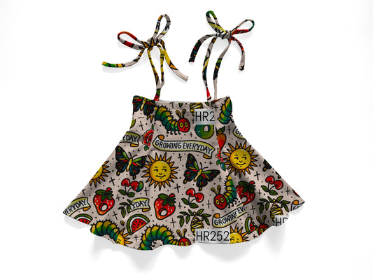 Tattoo Hungry caterpillars tie skirt