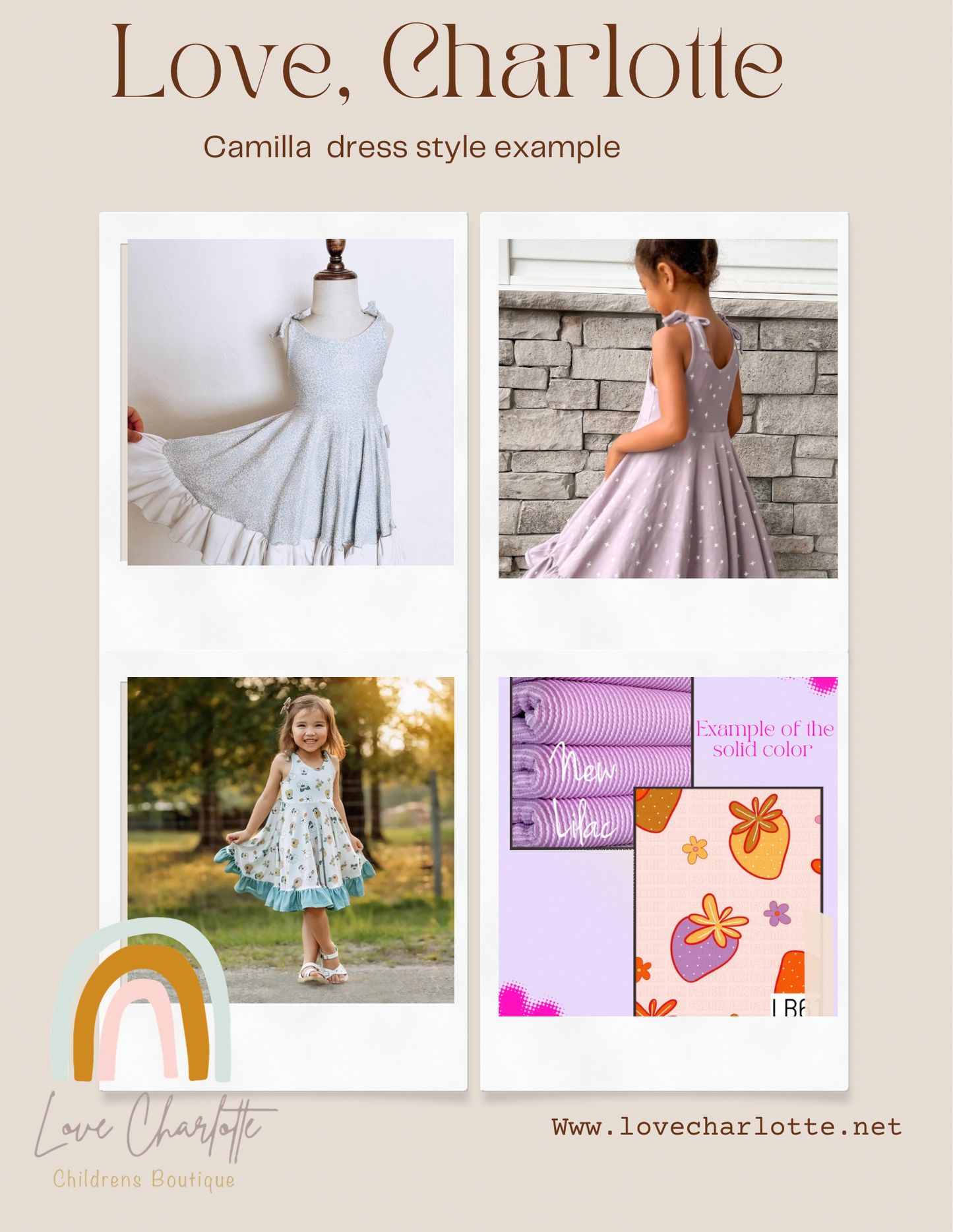 Berry  Camilla dress