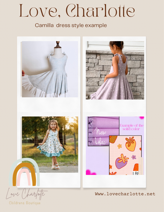 Berry  Camilla dress