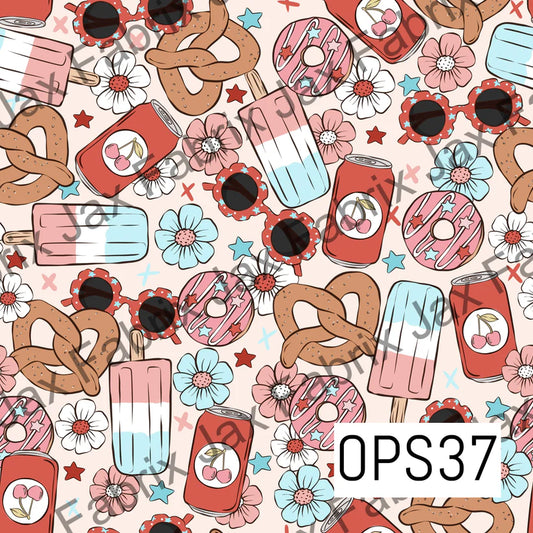 July snacks girl options ( style options in the listing )