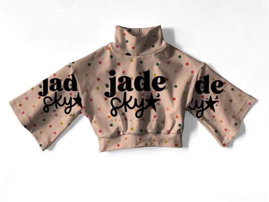Dots Mock top
