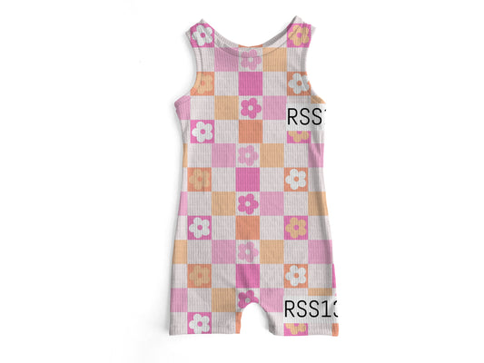 Summer check  Ollie romper