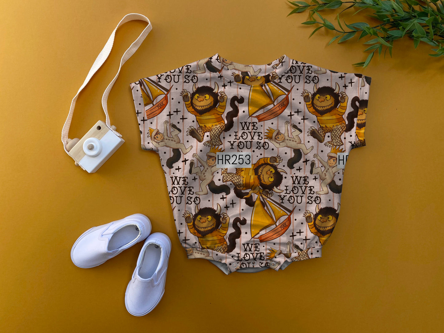 Wild things  oversized romper