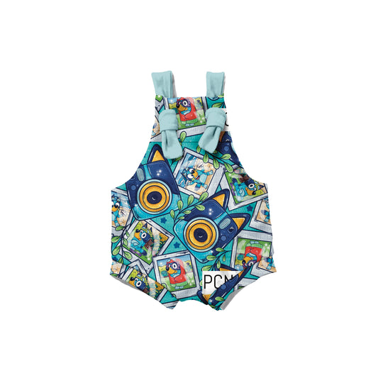 Bluey Overalls ( pant length option in listing)