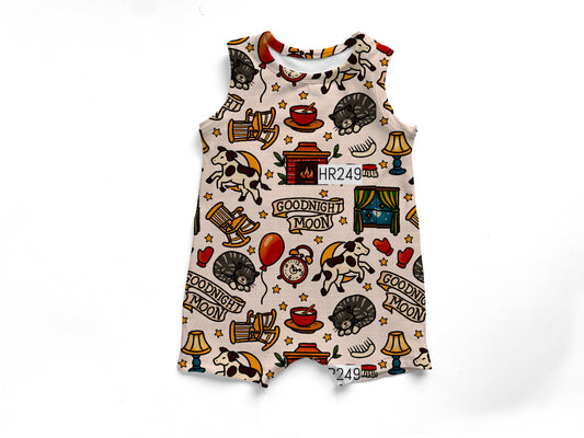 Tattoo goodnight moon  Tank romper