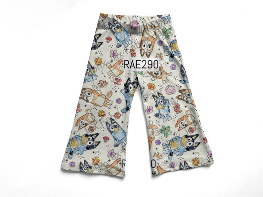Sketch dog Wide leg pants