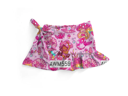 Mermaid ginger Skort