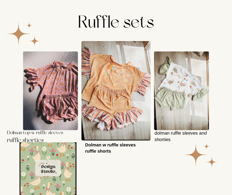 Green goose set ( style options in the listing )