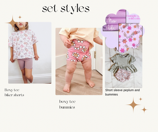 Flower set ( style options in the listing )