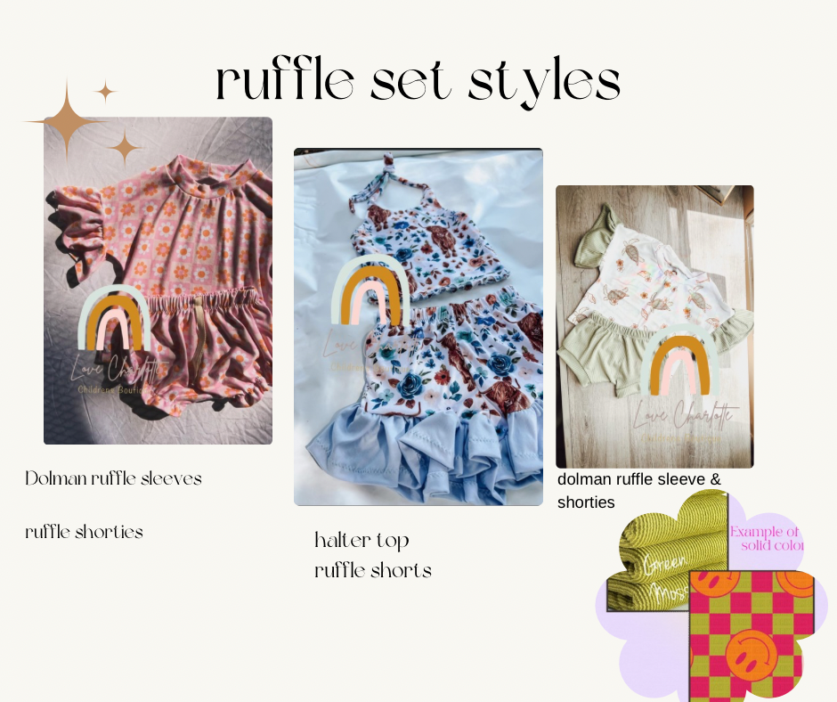 Smile set ( style options in the listing )