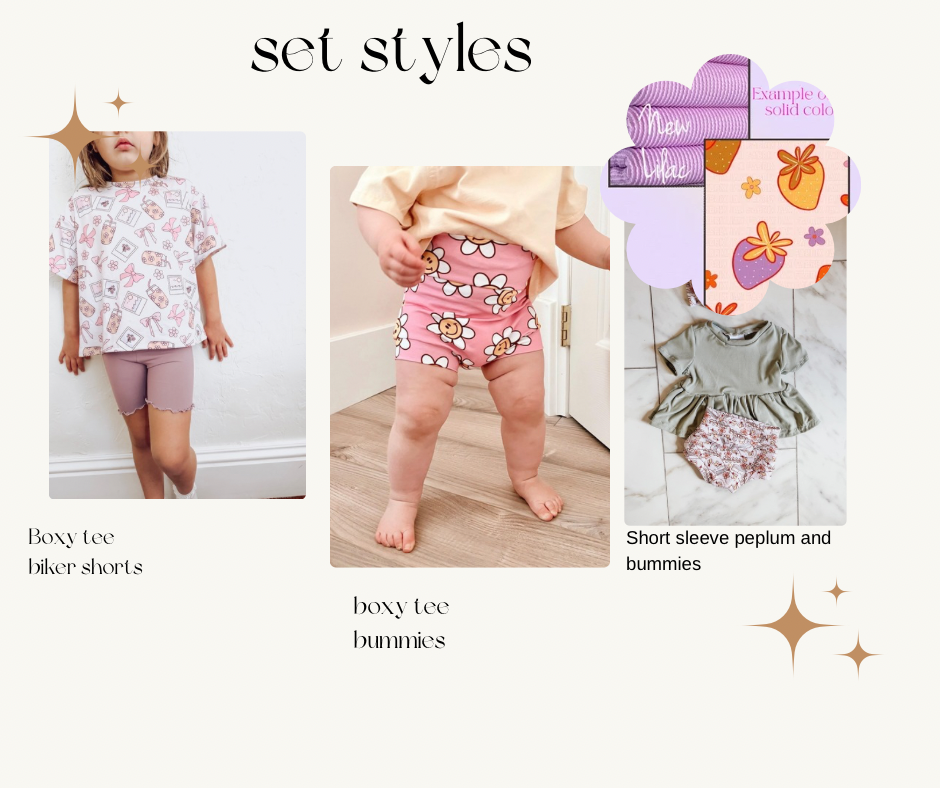 Berry set ( style options in the listing )