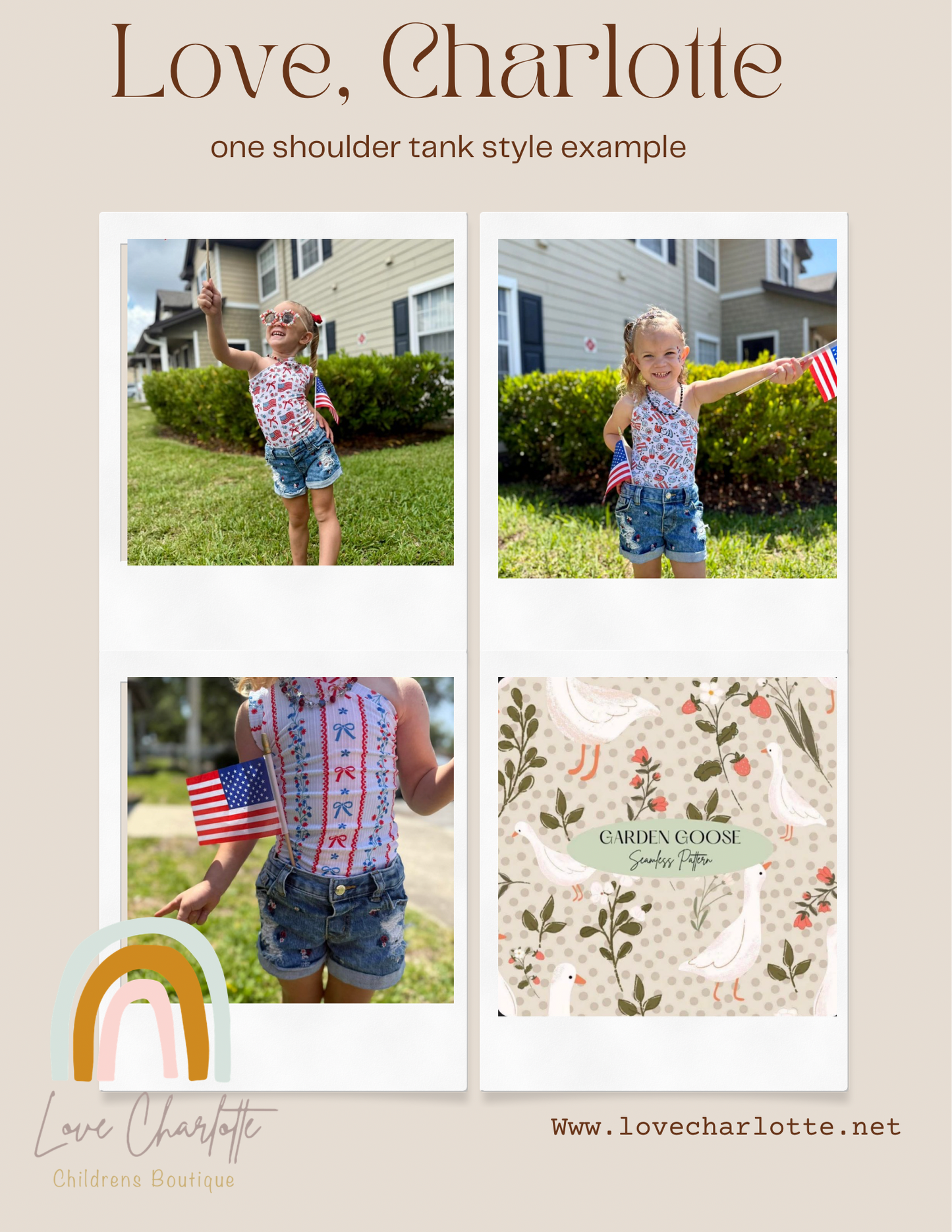 Neutral goose One shoulder top