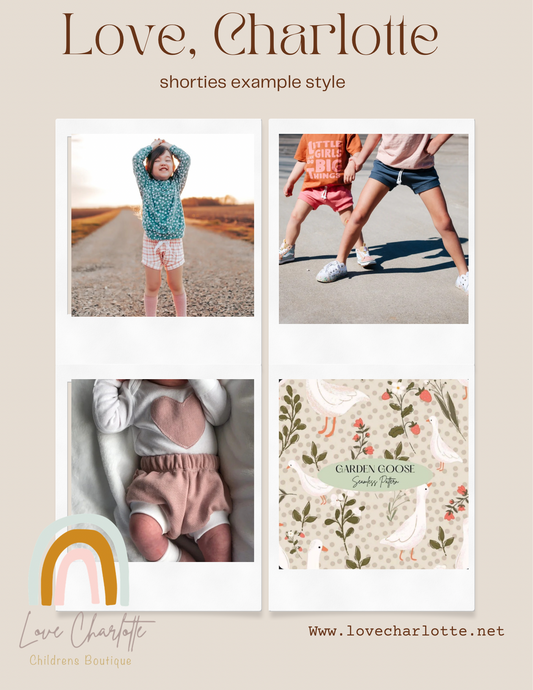 Neutral Goose  shorties