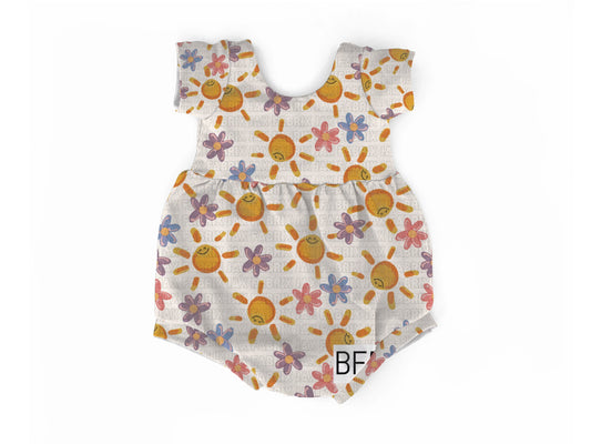Sunnie bubble romper
