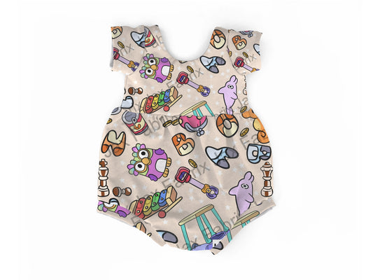 Dog toys bubble romper