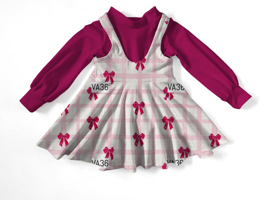 Pink bows pinafold