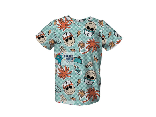 Bored walk  Boy shirt