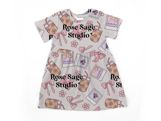 Coffee date Bell dress
