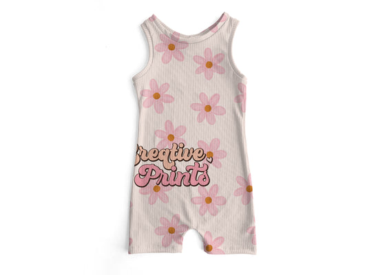 Dainty daisies Ollie romper
