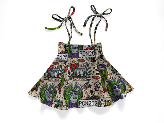Beetle tie skirt