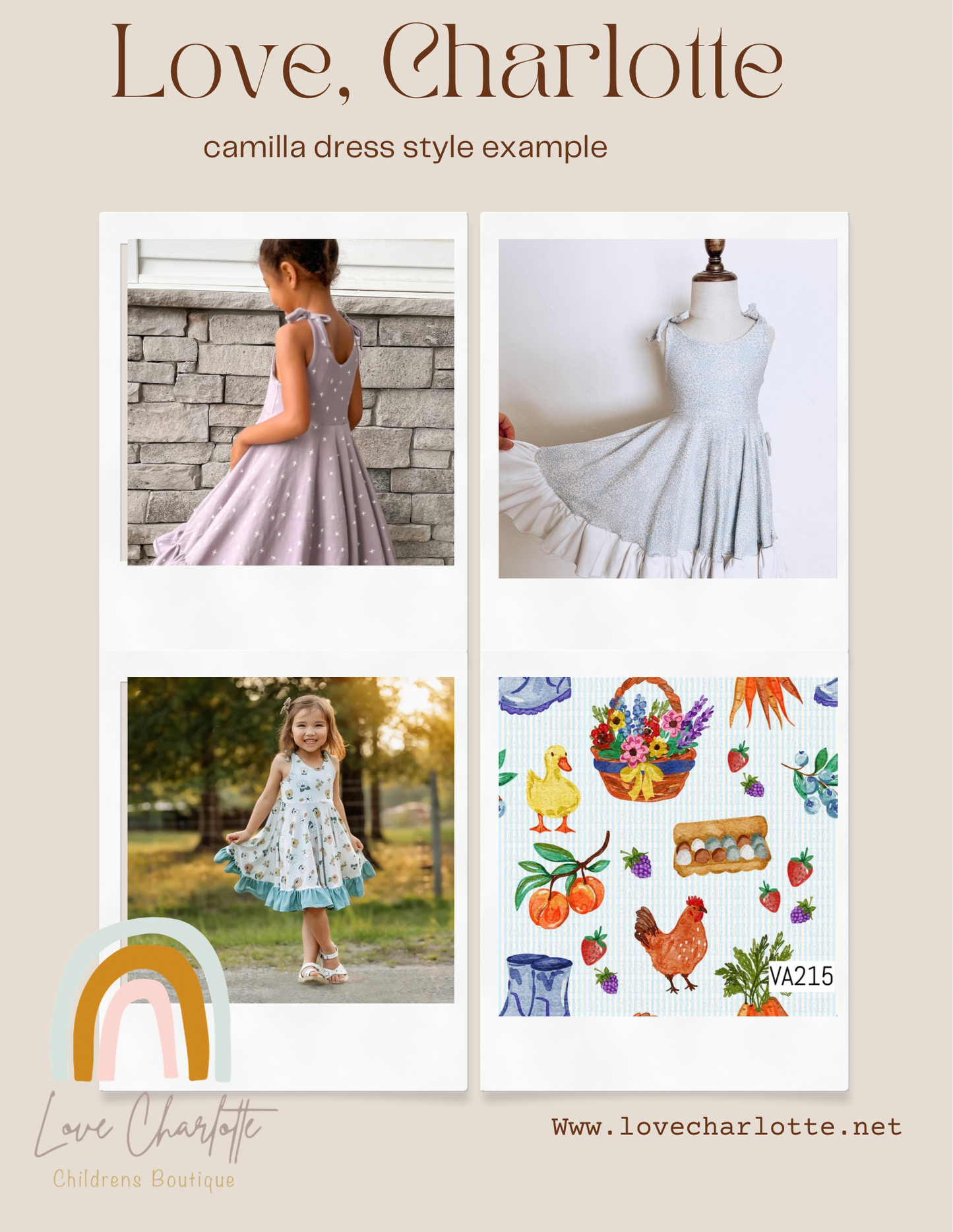 Egg stand Camilla dress