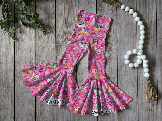 Muffin heart bell bottoms