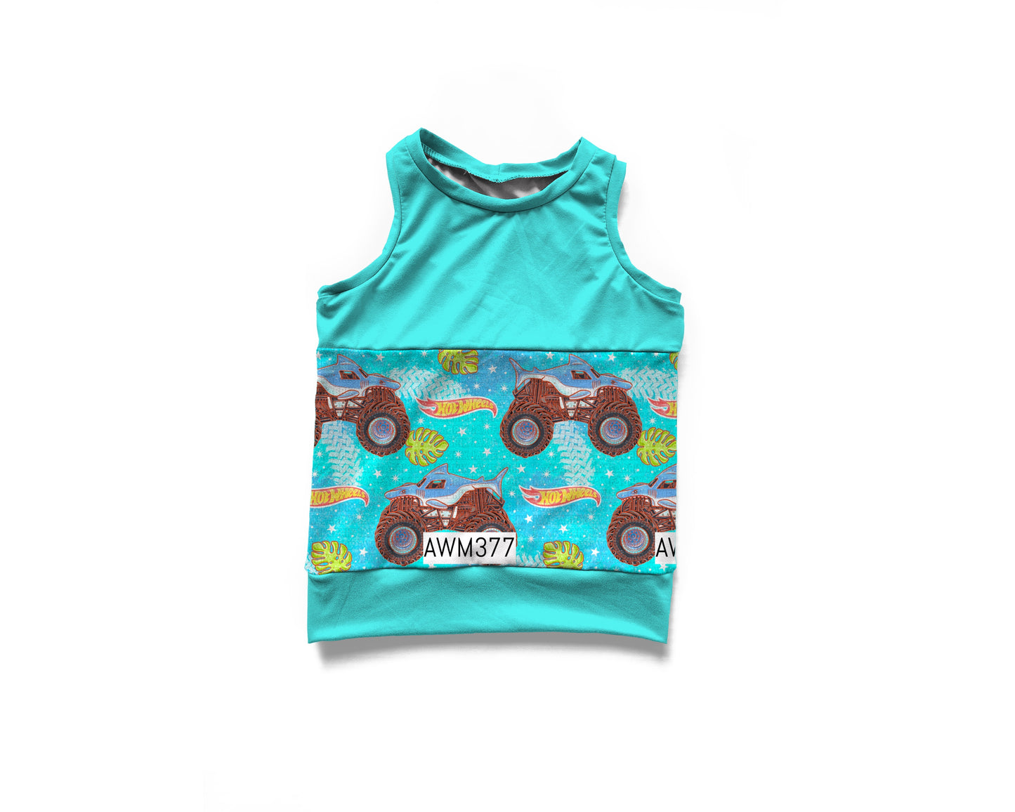 Shark truck Boy tank