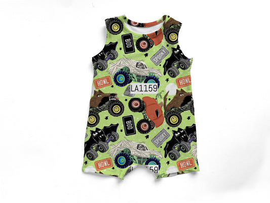 Monster truck Tank romper