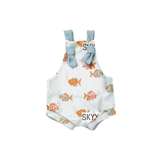 Fish Overalls ( pant length option in listing)